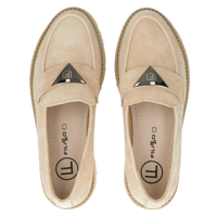 Leather shoes Filippo DP6166/24 BE beige