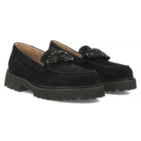 Leather shoes Filippo DP6167/24 BK black