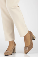 Leather shoes Filippo DP6176/24 BE beige