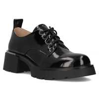 Leather shoes Filippo DP6190/24 BK black