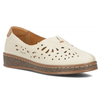 Leather shoes Filippo DP6235/24 BE beige