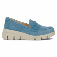 Leather shoes Filippo DP6248/24 BL blue