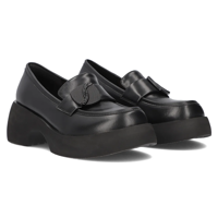 Leather shoes Filippo DP6272/24 BK black