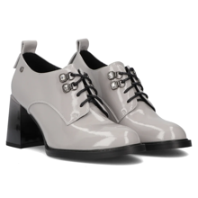 Leather shoes Filippo DP6315/24 GR grey