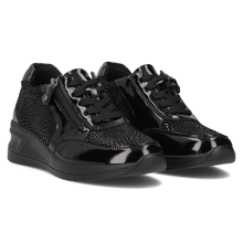 Leather shoes Filippo DP6352/24 BK black