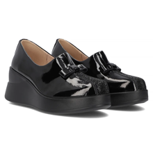 Leather shoes Filippo DP6441/24 BK L  black