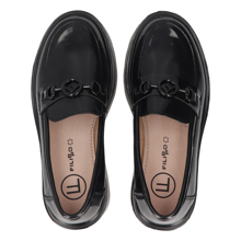 Leather shoes Filippo DP6451/24 BK L black