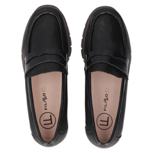 Leather shoes Filippo DP6455/24 BK black