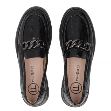 Leather shoes Filippo DP6467/24 BK black