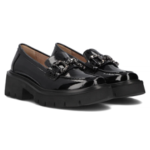 Leather shoes Filippo DP6475/24 BK L black