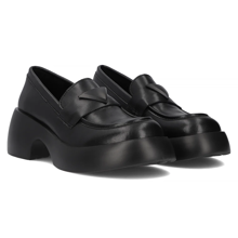 Leather shoes Filippo DP6477/24 BK black