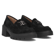 Leather shoes Filippo DP6488/24 BK black