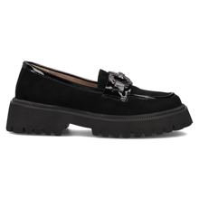 Leather shoes Filippo DP6497/24 BK SU black