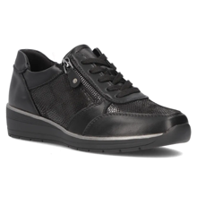 Leather shoes Filippo DP6633/24 BK black