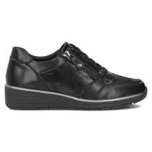 Leather shoes Filippo DP6633/24 BK black