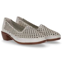 Leather shoes Filippo DP748/20 SI silver
