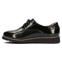 Leather shoes FilippoDP4796/23 BK black