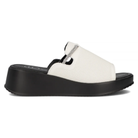 Leather slippers Filippo DK6067/24 WH white