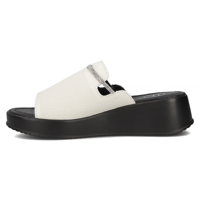 Leather slippers Filippo DK6067/24 WH white