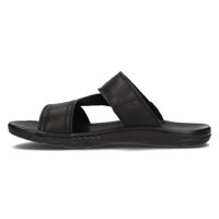 Leather slippers for men Filippo MK2304/21 BK black