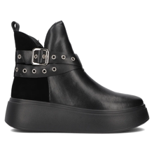 Leather sneakers DBT6341/24 BK black