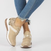 Leather sneakers Filippo DP1388/21 BE beige