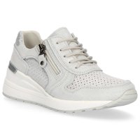 Leather sneakers Filippo DP1423/20 SI silver