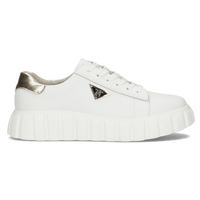 Leather sneakers Filippo DP4138/23 WH white