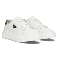 Leather sneakers Filippo DP4138/24 WH white