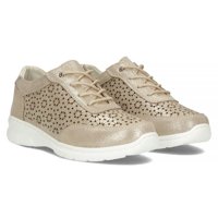 Leather sneakers Filippo DP4519/23 GO gold