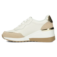 Leather sneakers Filippo DP4660/24 WH BE white