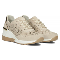 Leather sneakers Filippo DP4669/24 BE beige