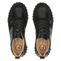 Leather sneakers Filippo DP4913/23 BK black