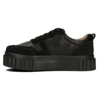 Leather sneakers Filippo DP4913/23 BK black