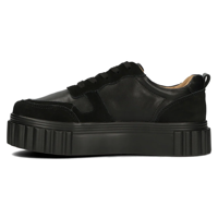 Leather sneakers Filippo DP4913/24 BK black