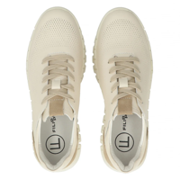 Leather sneakers Filippo DP6035/24 BE beige