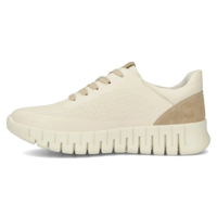 Leather sneakers Filippo DP6035/24 BE beige