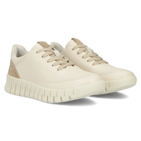 Leather sneakers Filippo DP6035/24 BE beige