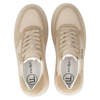 Leather sneakers Filippo DP6047/24 BE beige