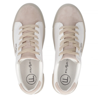 Leather sneakers Filippo DP6055/24 WH white