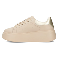 Leather sneakers Filippo DP6058/24 BE beige