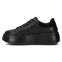 Leather sneakers Filippo DP6058/24 BK BK black