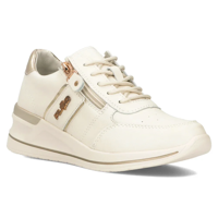 Leather sneakers Filippo DP6083/24 BE beige