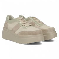 Leather sneakers Filippo DP6107/24 BE beige