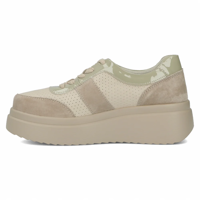 Leather sneakers Filippo DP6107/24 BE beige