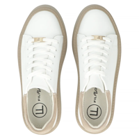 Leather sneakers Filippo DP6119/24 WH white