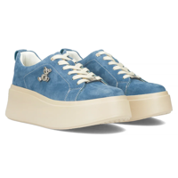 Leather sneakers Filippo DP6246/24 BL blue