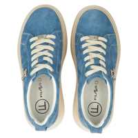 Leather sneakers Filippo DP6246/24 BL blue