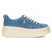 Leather sneakers Filippo DP6246/24 BL blue