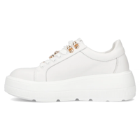 Leather sneakers Filippo DP6382/24 WH white